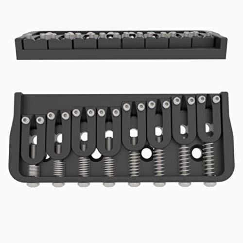 Hipshot 8-String Hardtail Guitar Bridge, .175