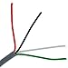 Cable Central LLC (5 Pack) Security/Alarm Wire, Gray, 22/4 (22AWG 4 Conductor), Stranded, CM/Inwall Rated, Pullbox, 1000 Feet