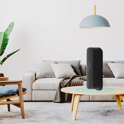 Para sensor de vibración Zigbee, para detector de movimiento inteligente Tuya, con monitoreo remoto en tiempo real, recordatorio de vibración y batería baja, para seguridad del hogar (para Zigbee - imagen 4