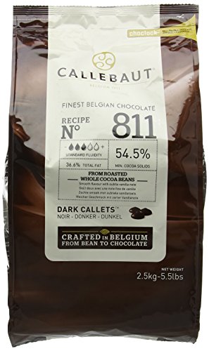Callebaut 54.5% Dark Chocolate Callets 811 2.5 kg
