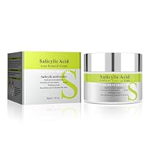 Salicylic Acid Gel Moisturizer, Oil-Free & Lightweight Face Cream for Oily & Combination Skin, Refreshing BHA Gel with Salicylic Acid, Daily Hydrating Acne Prone Skin Care for Summer