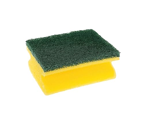 Image of Scotch-Brite Classic Heavy Duty Scrub Sponge, 16 Pieces - Durable Scourer that Easily Removes Grease & Burnt-on Food