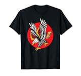 Eagle American Traditional Tattoo Ink Old School Flash Inked T-Shirt