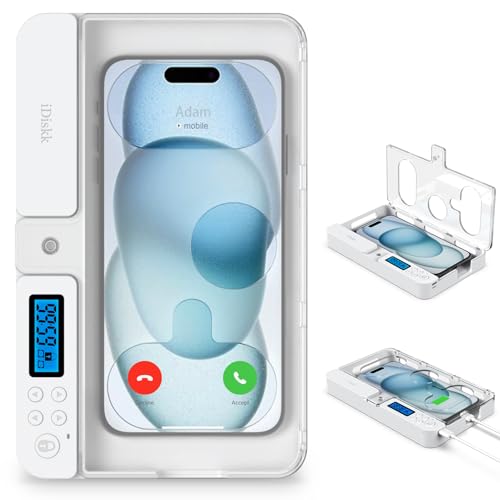 Phone Timed Lock Box,Phone Lock Box with Timer for Android Sumsung/Google/iPhone...
