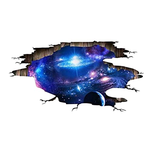 Adesivo per pareti dello spazio 3D Auto adesivo