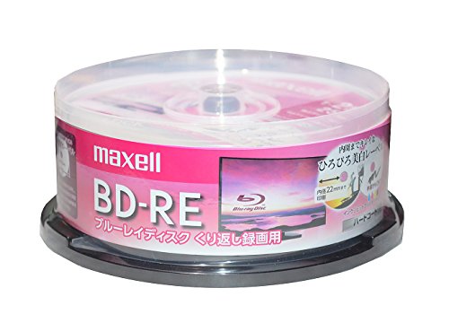 maxell - maxell マクセル ブルーレイディスク 25GB 100枚(25枚セット×4 Amazon.co.jp: マクセル(maxell) 録画用 BD-RE 標準130分 2倍速