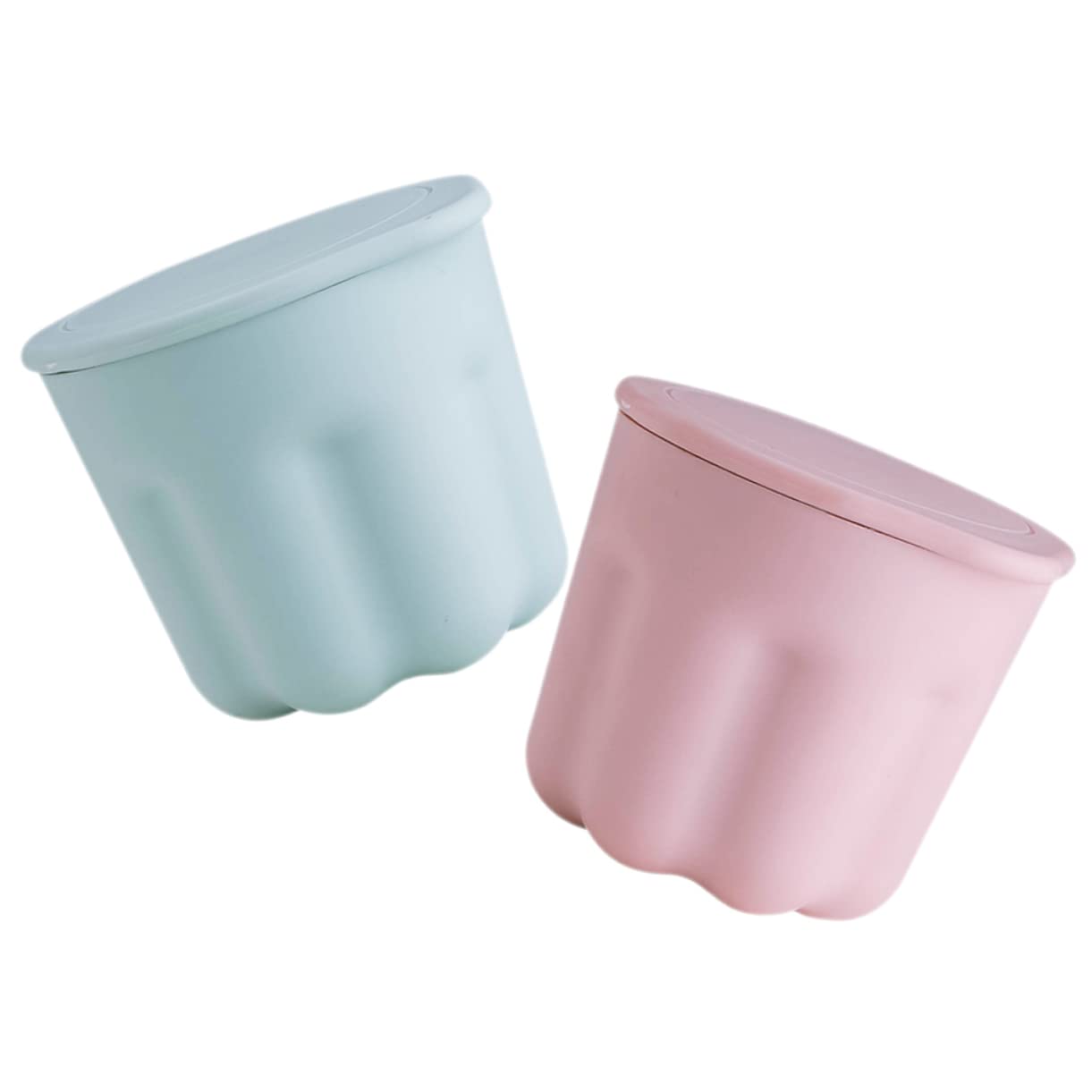 Healeved Makeup Brush Cleaner Set Brush Cleaning Box Silicone Bowl Compact Easy to Clean Brush Cleaning Pad