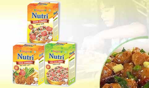 Soya Granules 200g Pack of 3. 200g x 3