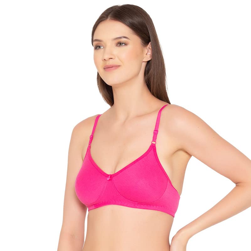 Image of Groversons Paris Beauty Women's Pack of 2 Seamless Non-Padded, Non-Wired Bra (COMB09)