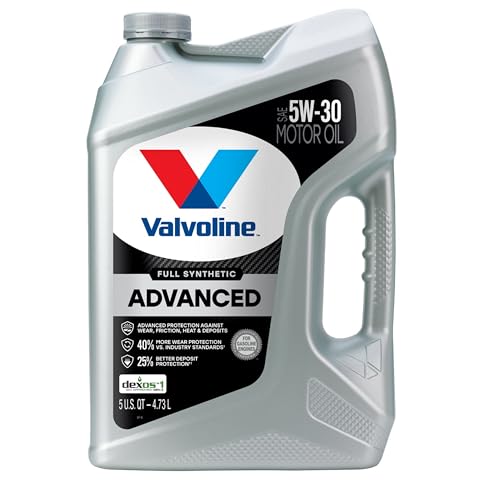 Image of Valvoline Advanced Full Synthetic SAE 5W-30 Motor Oil 5 QT, Case of 3