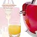NEW CHEF - Exprimidor Zumo Eléctrico Juicer Classic Rojo para Naranjas y...