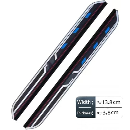 Estribos para VW Volkswagen Atlas 2017-2026, aluminio 2 piezas miniatura 2