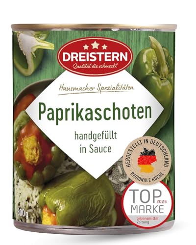 ostprodukte-versand Set: Dreistern 2 Paprikaschoten 800g & DDR Kochbuch 144 Seiten