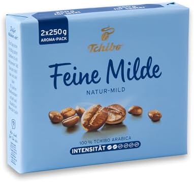 Tchibo Fine Mild 2x250g Ground Coffee