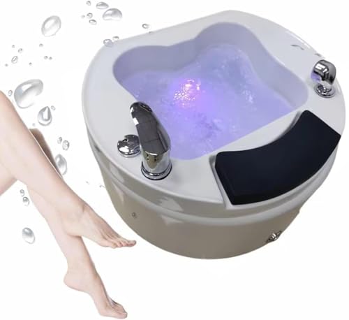Spa portátil para pies de acrílico con masaje miniatura 1