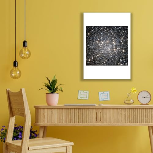 Affiche Hubble Télescope NGC 4833 grand format sans reflets, impression d'art Spiffing Prints