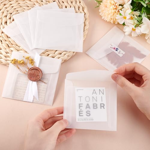 PH PandaHall Glassine 50 Paper Envelopes - Image 3