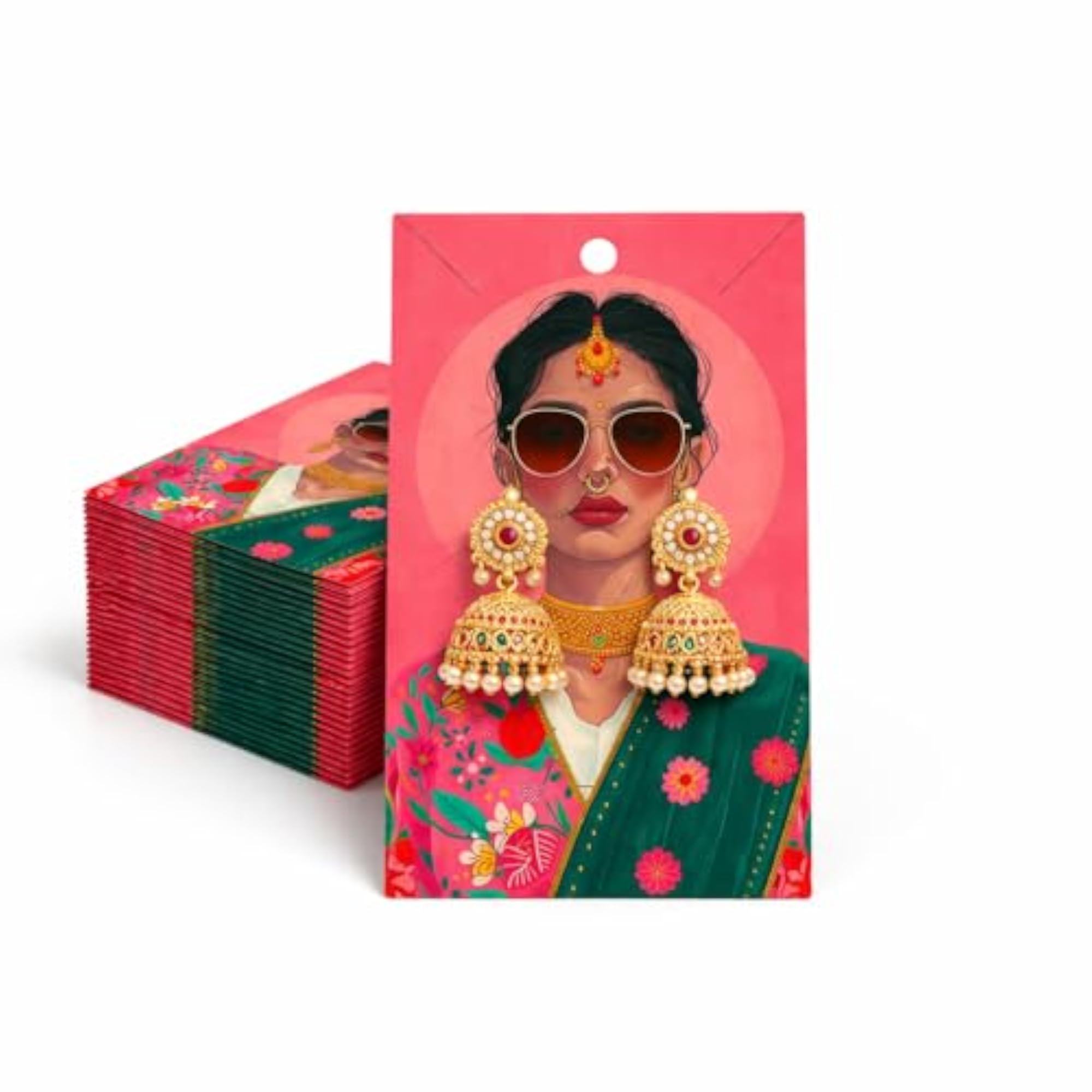 Necklace & Earring Display Cards, Designer Packaging