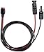 Produktbild reVolt Anderson Stecker Solar: Solarpanel-Anschluss-Adapterkabel kompatibel für MC4- auf Anderson-Stecker, 1,5 m (Solarpanel Adapter)