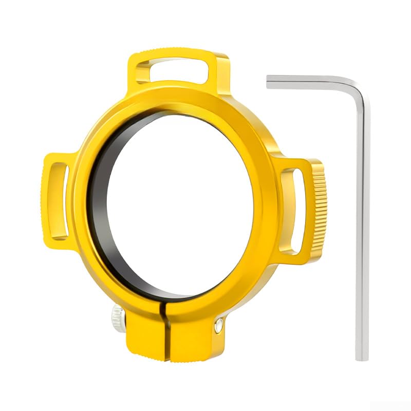 For SRAM For DUB Crank Spacer with Consistent 7.4mm or 11.7mm Thickness Options for Adjustable Crank Interface Clearance (B-Gold)