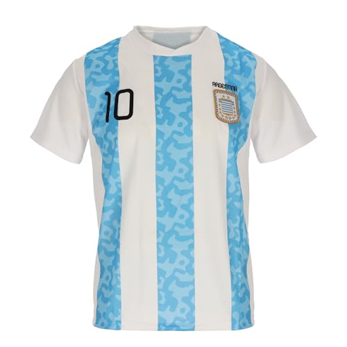 Argentinien Sport Trikot - Fußball WM EM Fan Shirt Oberteil Argentina -...
