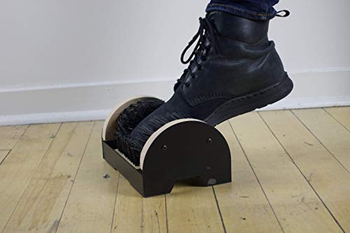 Bickmore Boot Scrubber - Shoe Brush Scraper & Footwear Cleaner - Mountable - Dirt Remover - Indoor/Outdoor Sneaker Buffer - Thumbnail 2