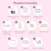 Spectra Baby Spectra Premier Wearable Breast Pump - Hands-Free Portable Breast Pump - Wireless - Comes with 24mm Flanges, Milk Container, 160mL Bottle & Other Accessories