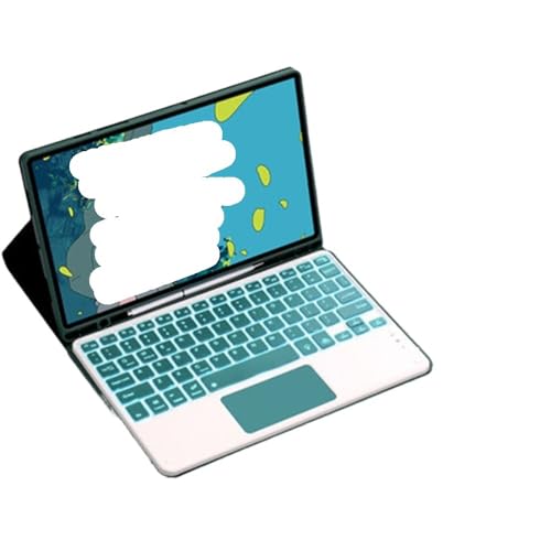 Clavier iPad Air 5 avec pavé tactile-Étui protection rétroéclairé coloré 10.9