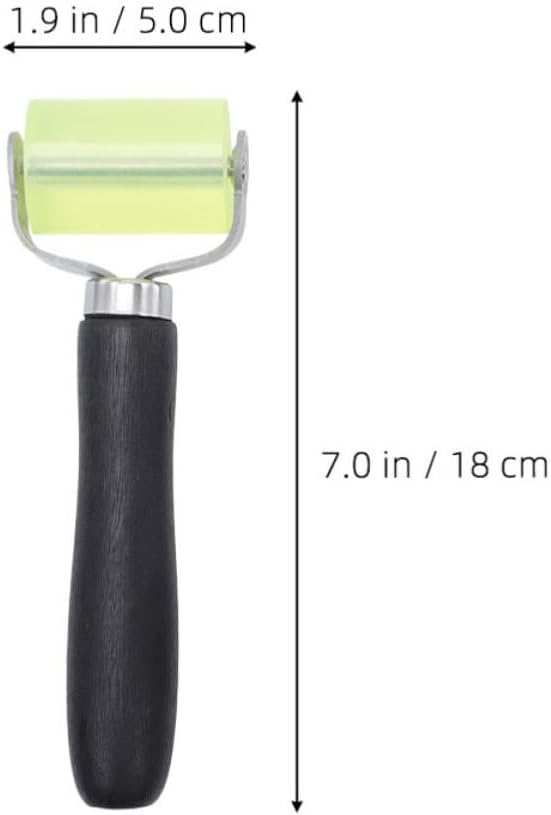 4pcs Tire Buffer Wheel Adhesive Roller for Car Interior and Wallpaper, Portable Deadener Application Seam Roller with Plastic and Silicone Materials for Home Decor and Household