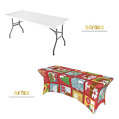 Nappe rectangulaire universelle PEIXEN lavable pour table pliante