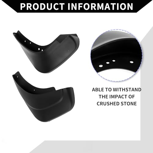 Image of Mud Flap Splash Guard with Mount Accessories for Suzuki SX4 / Front & Rear Side Mud Guards /Durable / 1 Set
