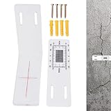 Rissanzeige: Acryl in L-Form, Messdetektor, Rissmesswerkzeug, Strukturprüfung, Bewertung von Wandecken, Sicherheitsbewertung von Gebäuden