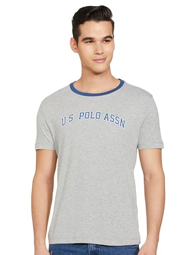 Image of U.S. Polo ASSN. Men's Cotton Slim Fit T-Shirt