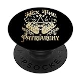 hex the patriarchy divertente strega femminista di halloween femminile popsockets popgrip intercambiabile