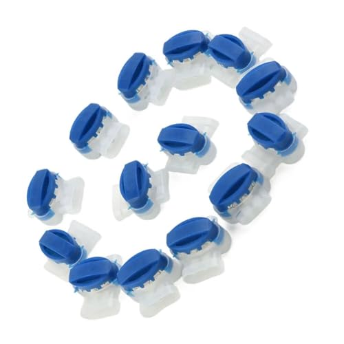 CRLED 15pcs Waterproof Cable Connector for Worx Landroid Wire Repair - Outdoor Garden Lawn Mower Terminal Block