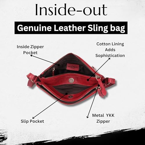 Image of Genuine Italian Leather Boho Studded Crossbody Shoulder Bag - Stylish, Durable, & Perfect for Everyday Use for women