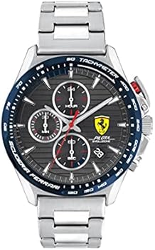 Ferrari Scuderia Pilota Evo Men's Quartz Chronograph Stainless