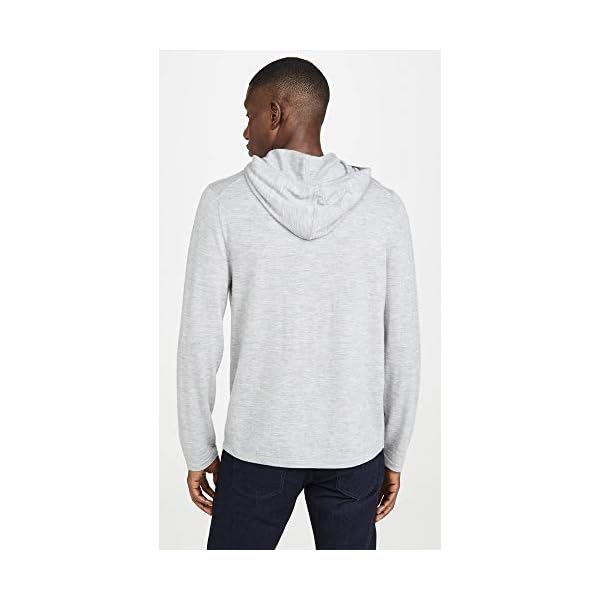 Vince Men's Wool Cashmere P/O Hoodie - Image 5