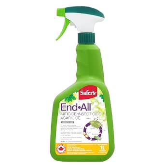 Safer's 31-6025CAN End-All Miticide/Insecticide/Aracicide 1L Ready-to-Use Spray - View 2