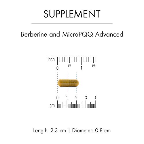 Dr. Mercola, Berberine And Micropqq Advanced, 90 Servings (90 Capsules), Supports Immune And Cardiovascular Health*, Non Gmo, Soy Free, Gluten Free #TOP4