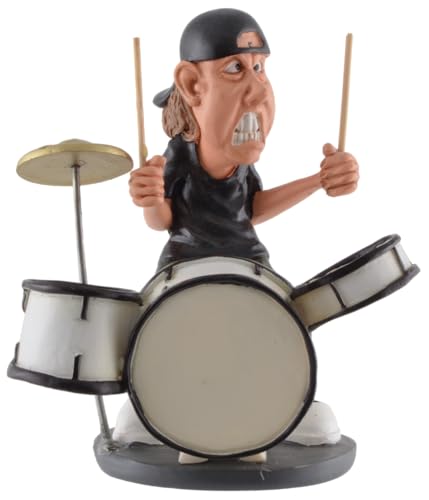 VOGLER Joh. Vogler GmbH Funny Life - Rockstar Lars-The Metaler-Nothing Else Matters- Warren Stratford Collection, ze sztucznego kamienia, ręcznie malowana.