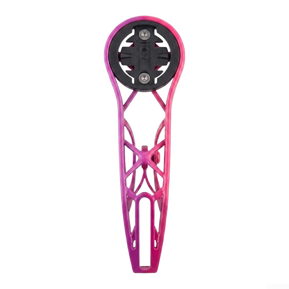Supporto aerodinamico per manubrio bici Garmin per wahoo Computer Aerodinamico (Titanio) | Design cavo aerodinamico, riduce al minimo la resistenza al vento, riduce il rumore, guida fluida, bici da strada ottimizzata