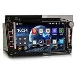 🚗【GPS Navigation + Bluetooth】Dieses autoradio dab plus verfügt über ein integriertes GPS Modul mit einer externen GPS Antenne. Wir installieren eine kostenlose Offline-Karte auf diesem Gerät. Auch andere Karten-/Navigations Apps (Waze, Sygic, HereWeGo) werden unterstützt. Darüber hinaus erhalten Sie mit der Online-Navigation Echtzeit-Verkehrsinformationen, um Staus zu vermeiden und die beste Route zu planen. Das integrierte Bluetooth Modul unterstützt Freisprecheinrichtungen, die Synchronisierung des Telefonbuchs und die Musikwiedergabe während der Fahrt, damit Sie sich auf die Straße konzentrieren können.