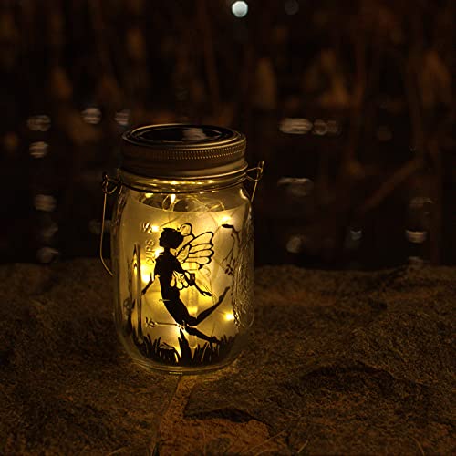 Znycye Solar Mason Jar Lights, 6 Pack 30 Led String Fairy Star Firefly Jar Lids Lights, Jars Not Included, Best For Mason Jar Decor,Great Outdoor Lawn Decor For Patio Garden, Yard #TOP5