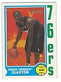 2001-02 Topps Heritage #11 SPEEDY CLAXTON Philadelphia 76ers Basketball