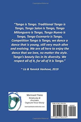 The Tango Notebook: Tango Lesson Notes