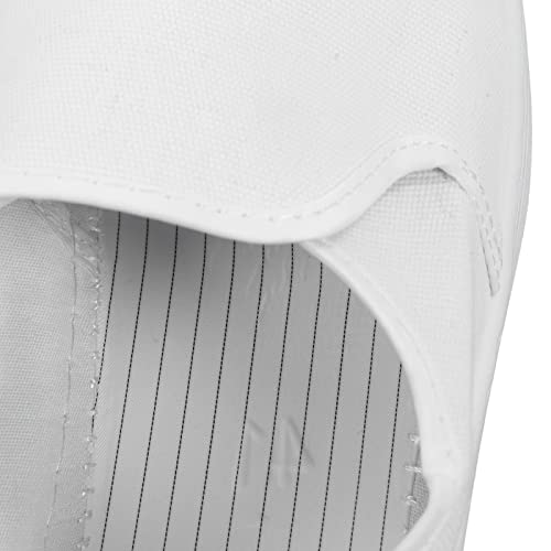 STATISCHE SCHUHE AUS PVC-CANVAS, ULTRALEICHTE, SICHERHEIT, KOMFORTABLE ELEKTRONIK, FABRIKWEISS (42) – Bild 6