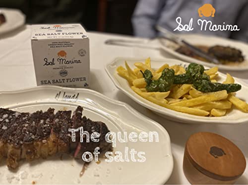 Sal Marina | Sea Salt Flower | Lagoon Of Cuyutlán Colima Mexico | Gourmet & Friendly To The Human Body | Different Essential Minerals For The Human Body | (11Oz - 311Gr) #TOP2