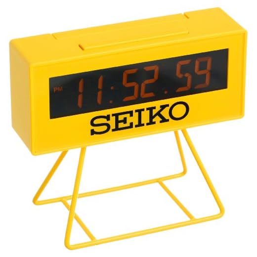 Seiko 2" Mini Marathon Timer Replica Clock