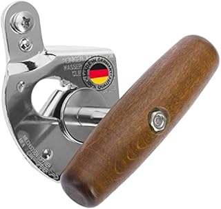 Westmark Heavy Duty Can Opener, For Commercial Use, Suitable For Food Service-Sized Cans, Steel/Wood, Titan, 12242260